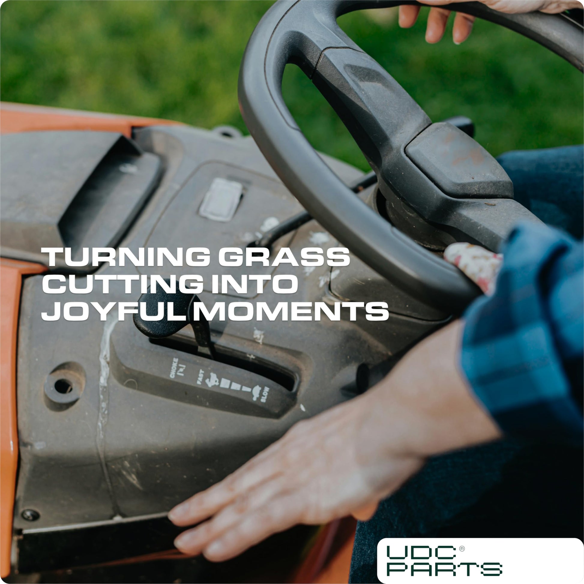 UDC Parts GY20850 Mower Blades for John Deere 42 Inch D105 D130 S100 S110 S240 X300 E100 E110 LA135 Replaces OEM no. AM141033 GX22151 AM131033 AM137333 / Gator Mulching Blades 2 Pack