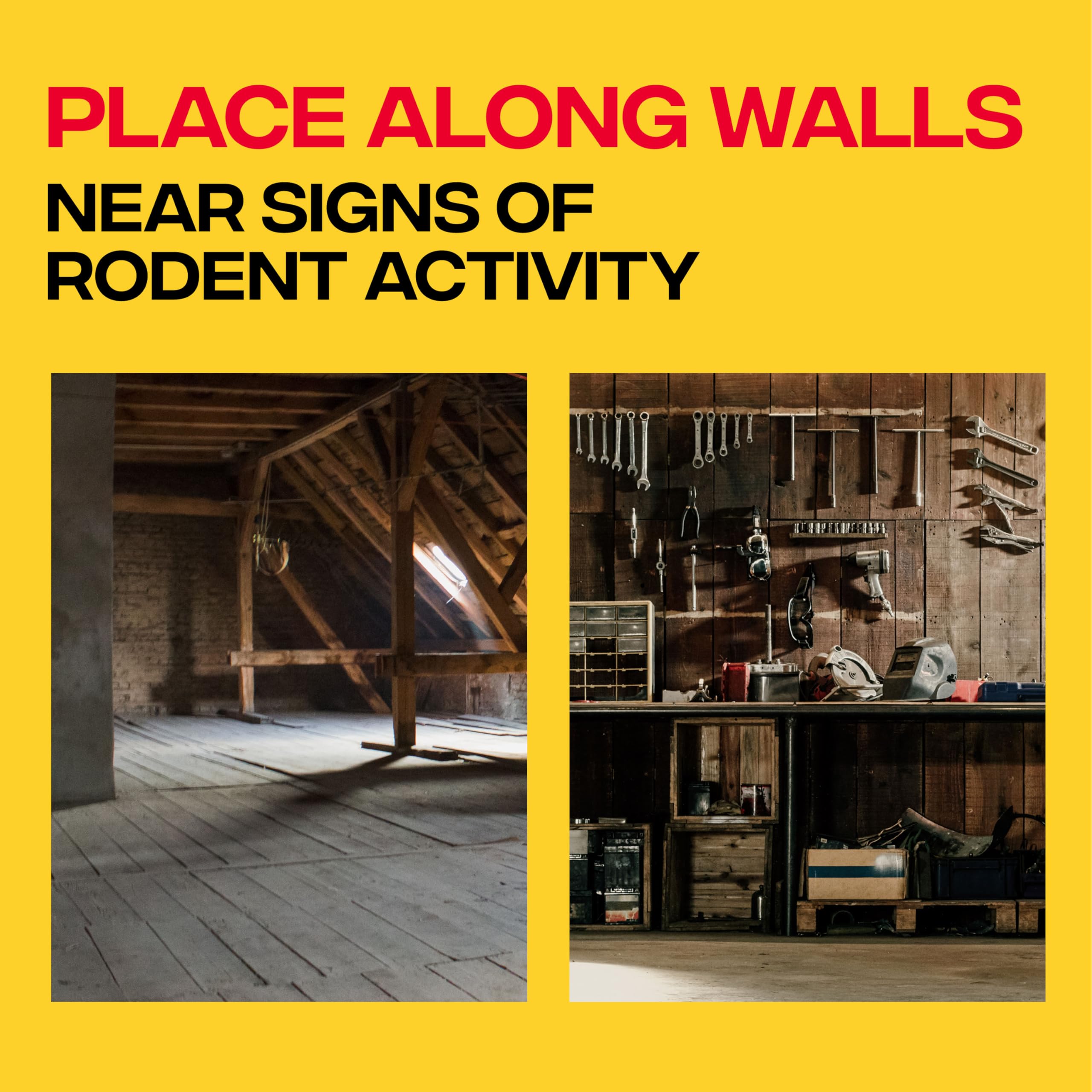 Victor Mouse Traps M150-12, Metal Pedal, Sustainably Sourced FSC Wood, Wooden Mouse Traps, 12 Medal Pedal Traps