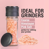 The Spice Lab Himalayan Salt - Coarse 2.2 Lb / 1 Kilo - Pink Himalayan Salt is Nutrient and Mineral Dense for Health - Gourmet Pure Crystal - Kosher & Natural Certified