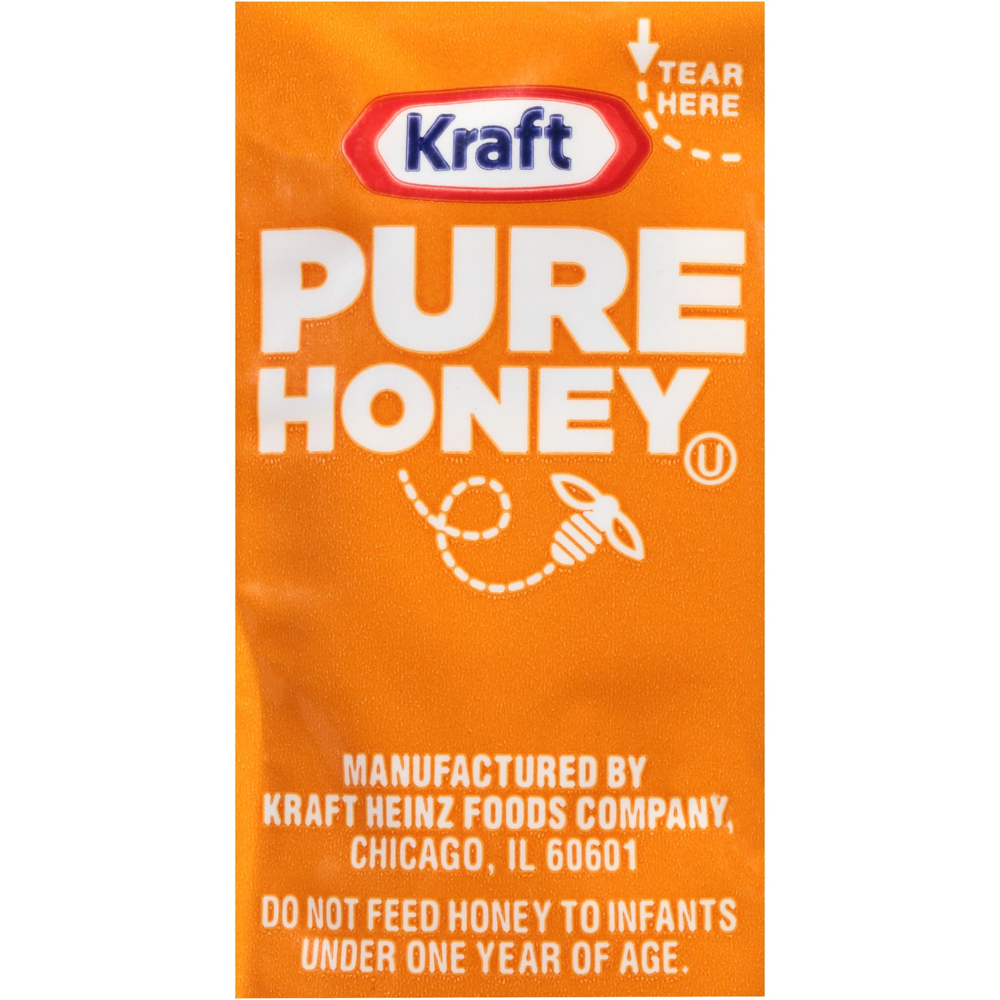 Kraft Honey Single Serve Packets, 9 g Packets (Pack of 204)