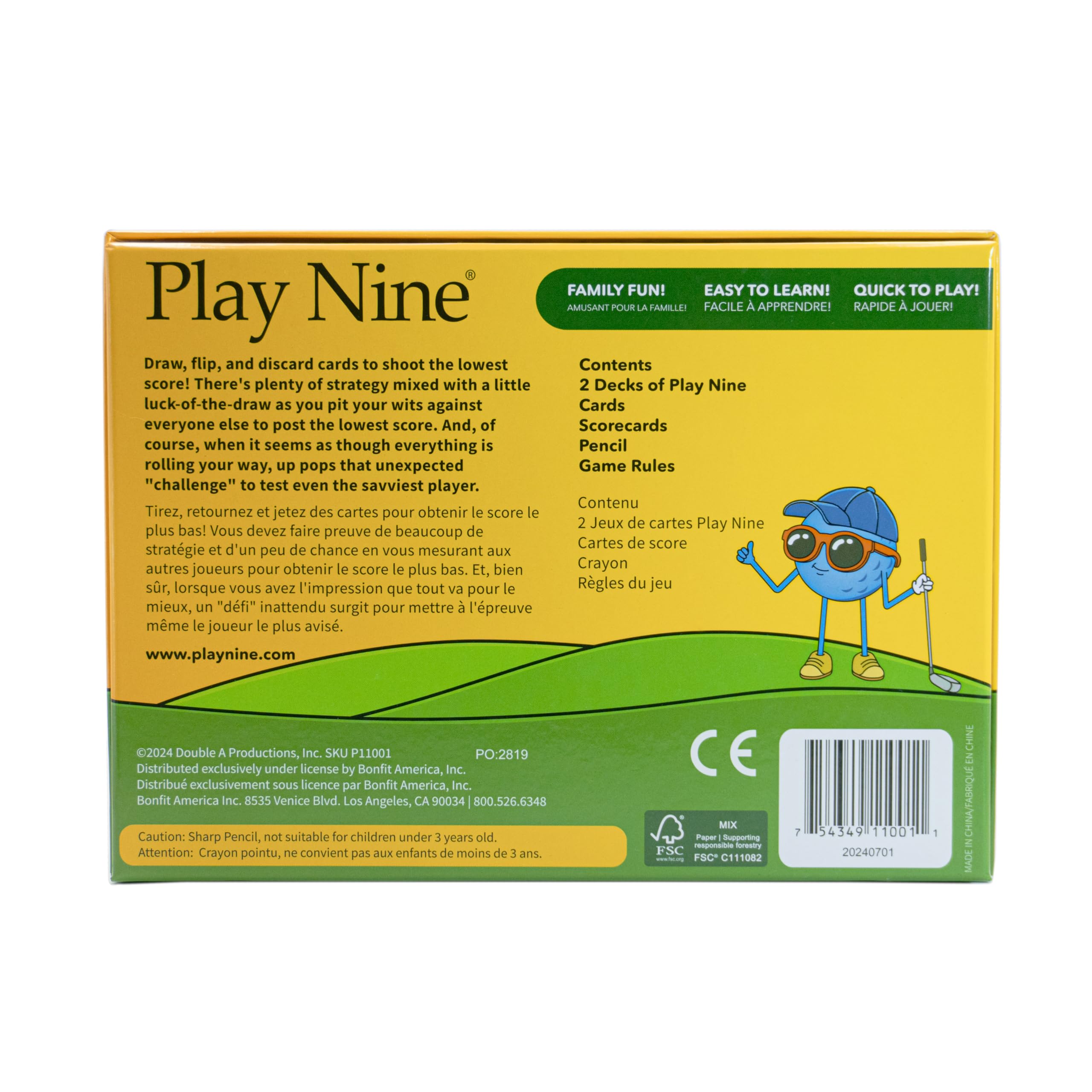 Play Nine The Card Game of Golf