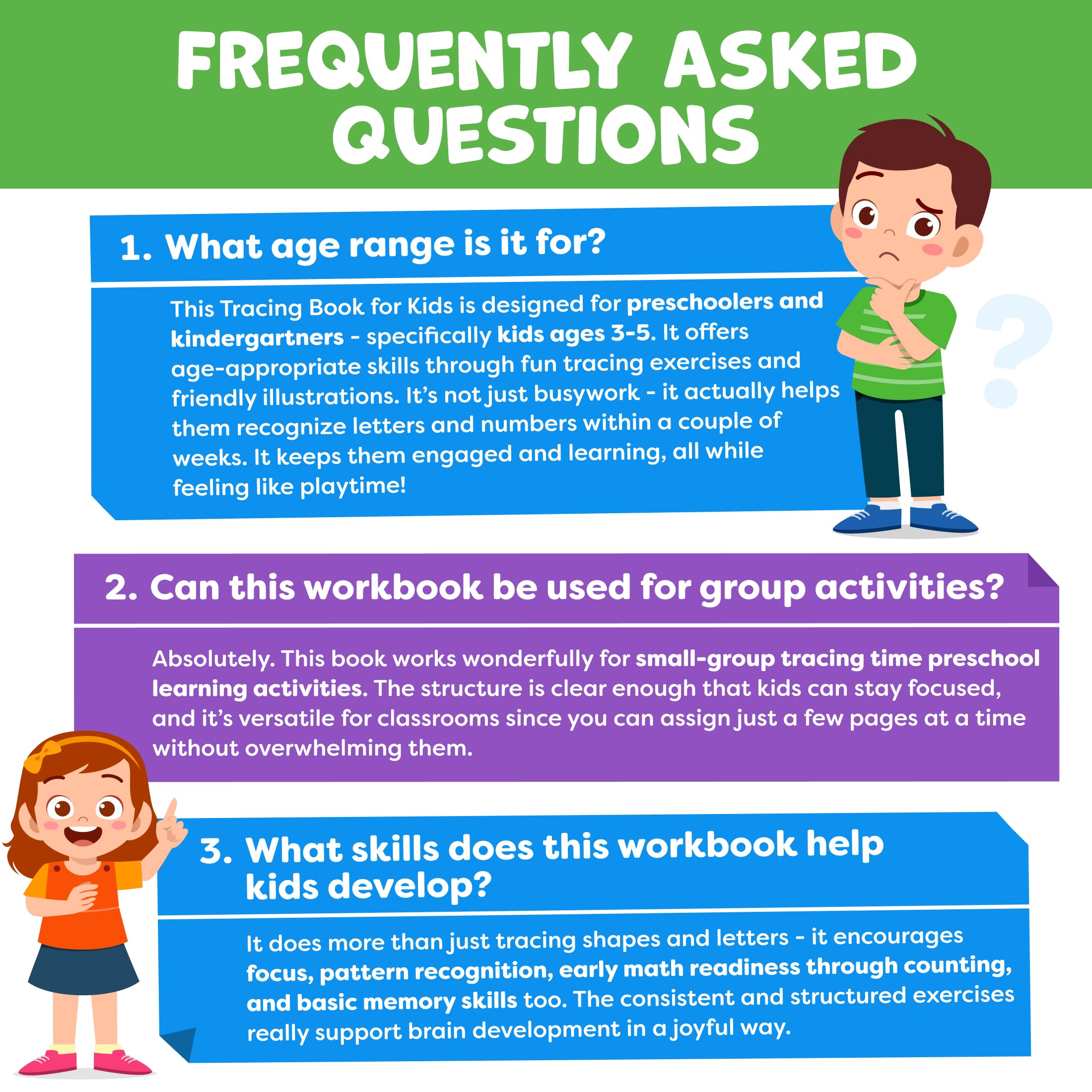 Preschool Learning Activities - Tracing Books for Kids Ages 3-5 - Toddler Handwriting Practice - Letter Tracing for Kids Preschool Kindergarten Workbooks 3-4, 4-5 - Learning Books for 3-4 Year Olds