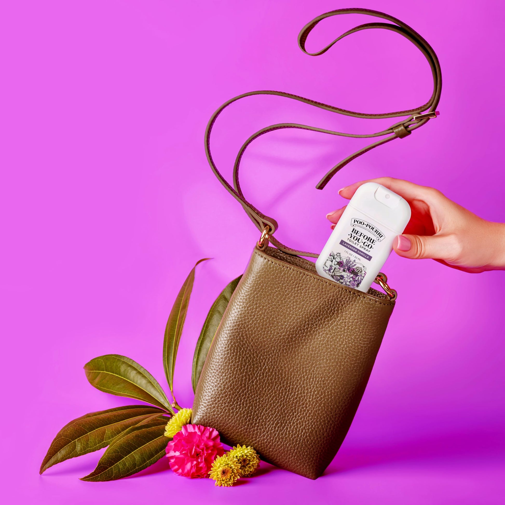 Poo-Pourri Before-You-Go Pocket Toilet Spray, Travel Essentials, 1 Fl Oz, Spring Variety 3 Pack, Each Up to 50 Uses, On-The-Go Bathroom Odor Deodorizer with Essential Oils, TSA Approved Size, 3 Scents