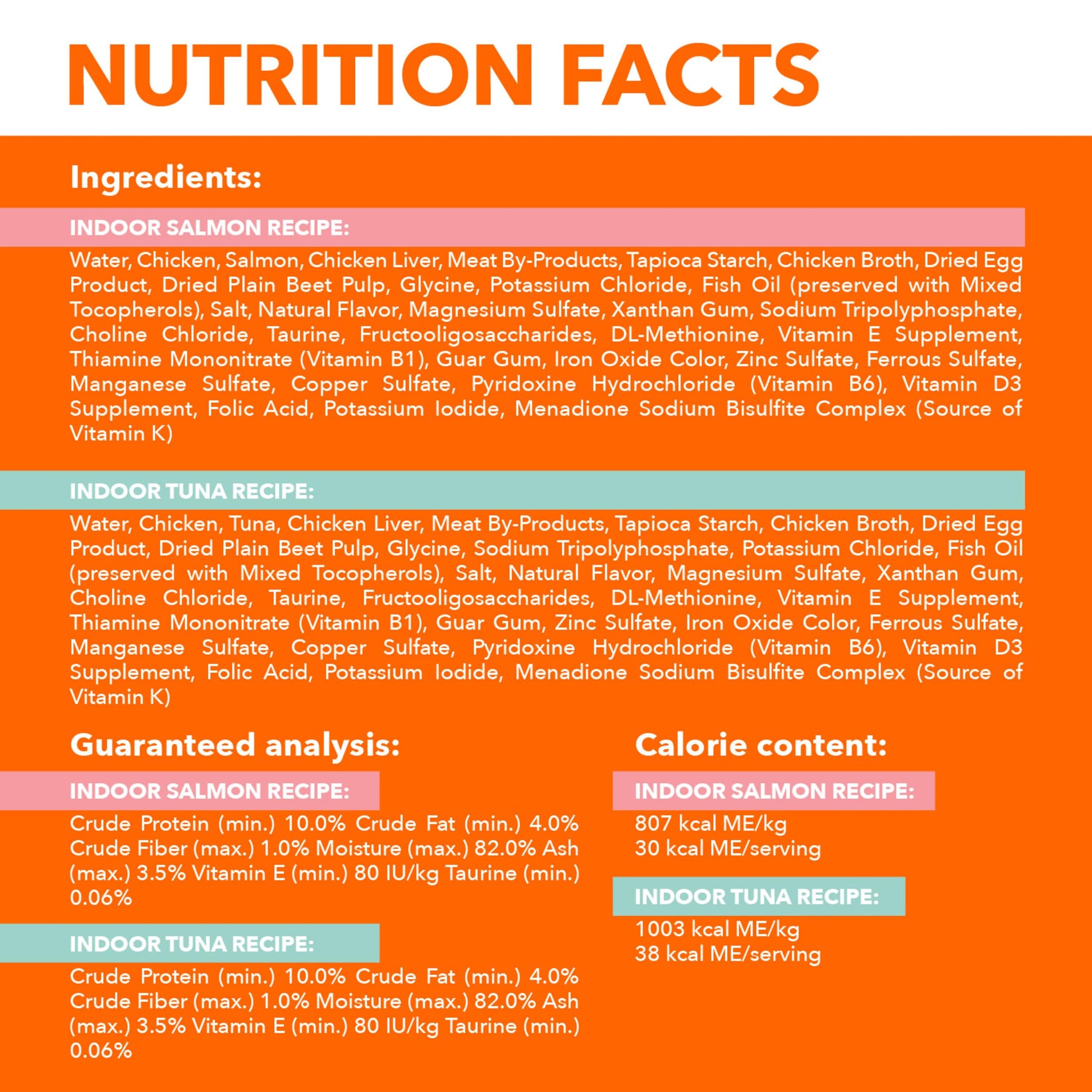 IAMS Perfect Portions Indoor Adult Wet Cat Food Cuts in Gravy Variety Pack, Salmon and Tuna Recipes, 2.6 oz. Easy Peel Twin-Pack Trays (12 Count, 24 Servings)