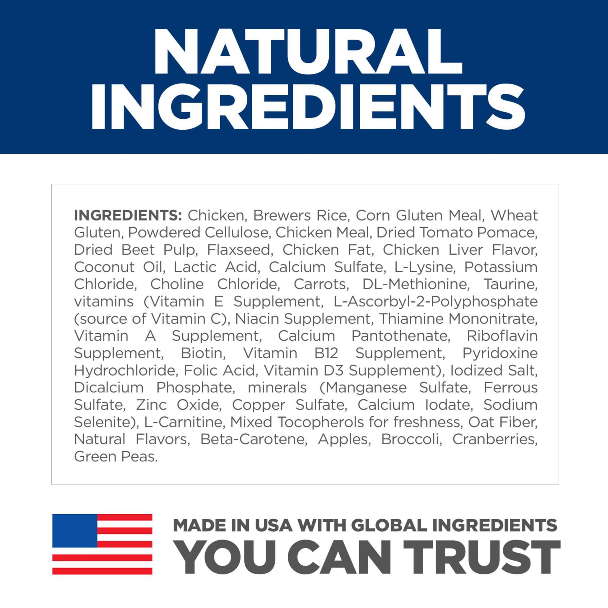 Hill's Science Diet Perfect Weight, Adult 1-6, Weight Management Support, Dry Cat Food, Chicken Recipe, 7 lb Bag