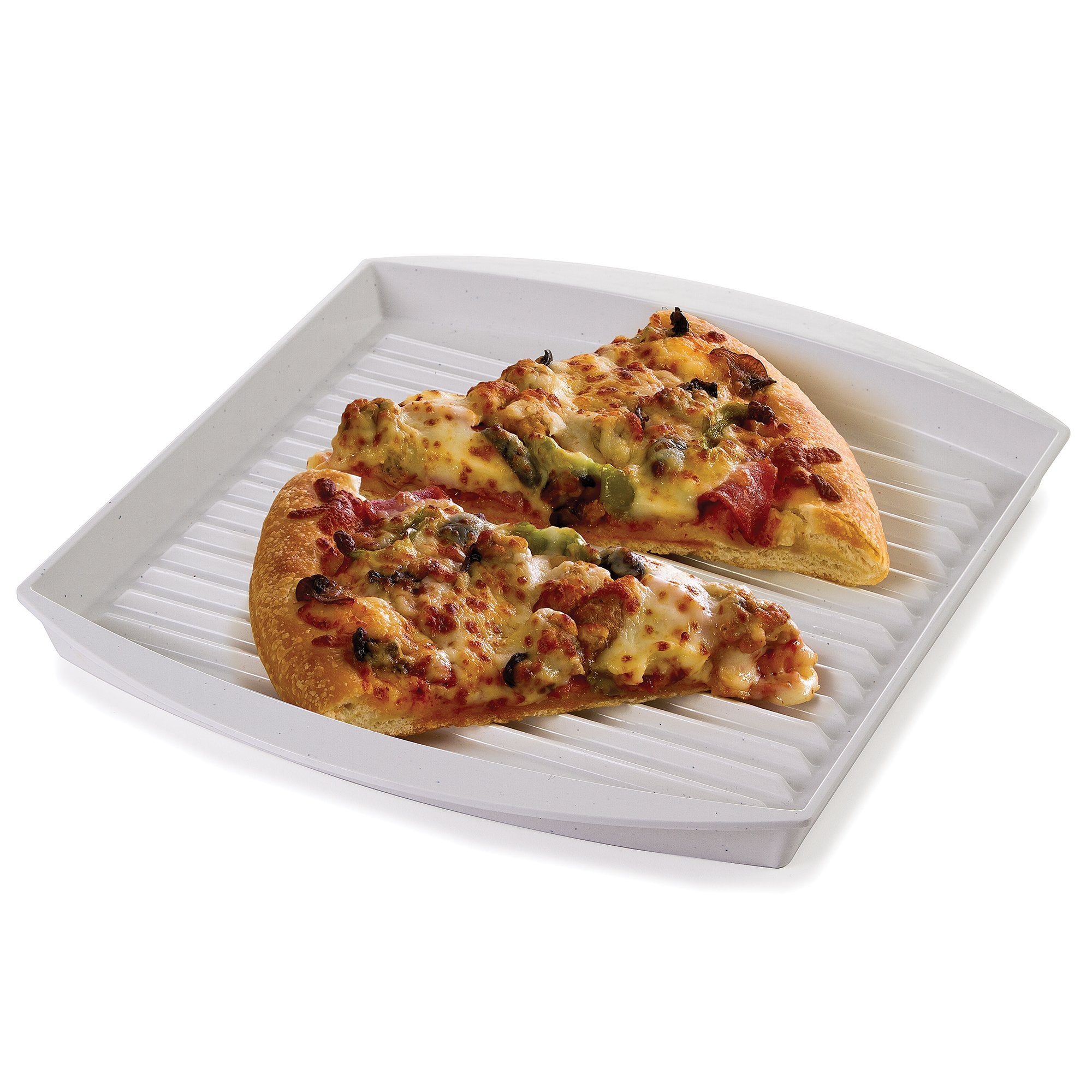 PrepSolutions Microwavable Bacon Grill, White – Nonstick, Easy-Clean Design, 1 Piece