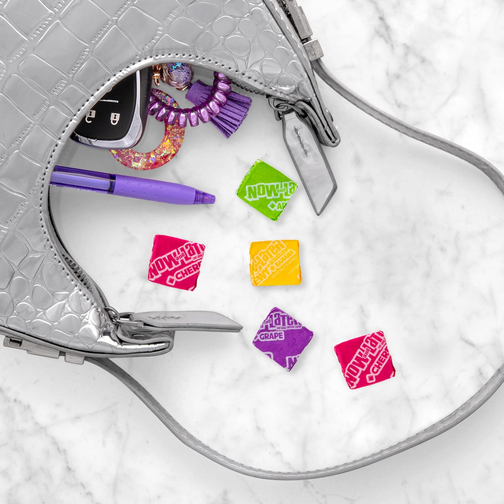 Now and Later Candy, Original Mix, Chewy and Fruity, 24 count