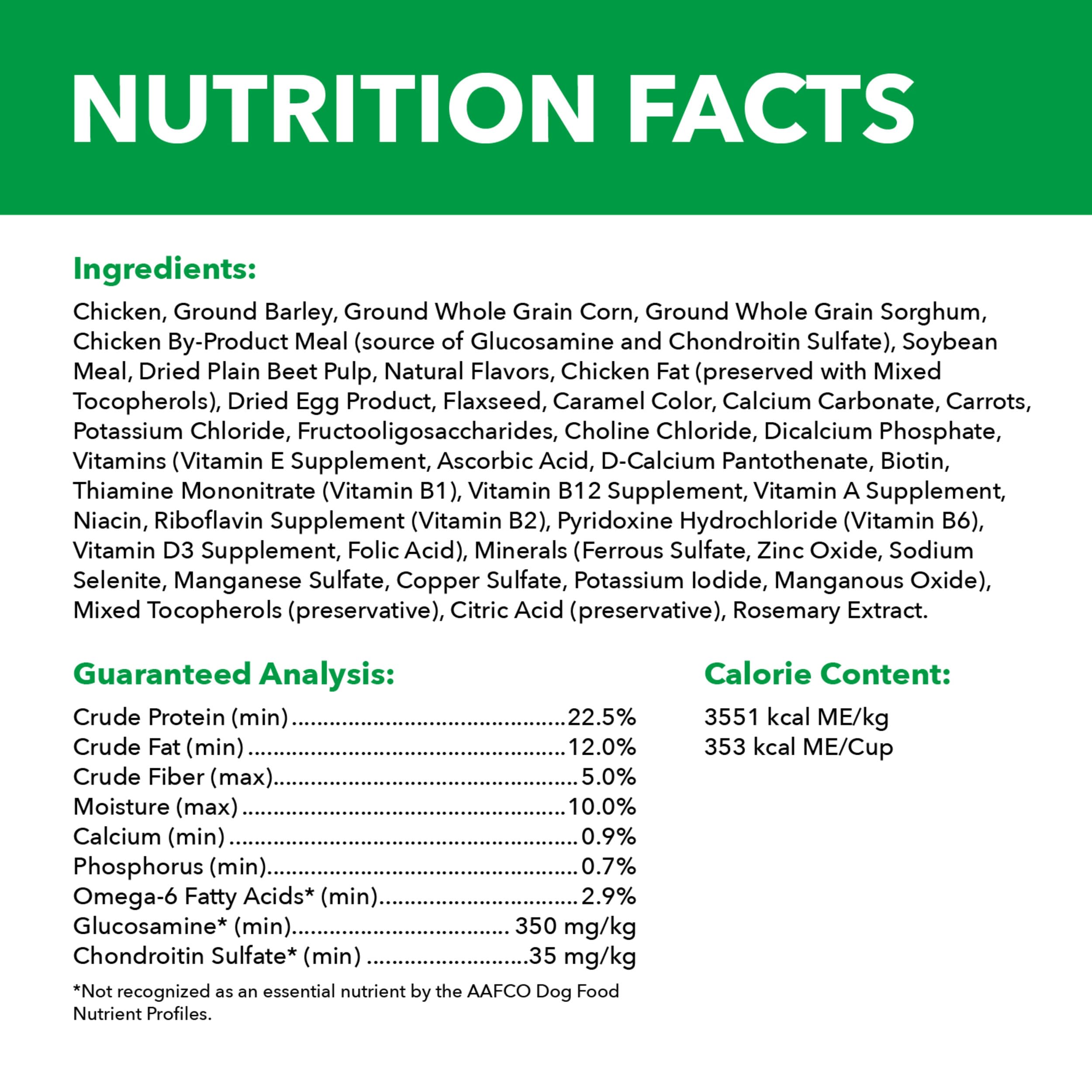 IAMS Proactive Health Large Breed Adult Dry Dog Food with Real Chicken, 30 lb. Bag