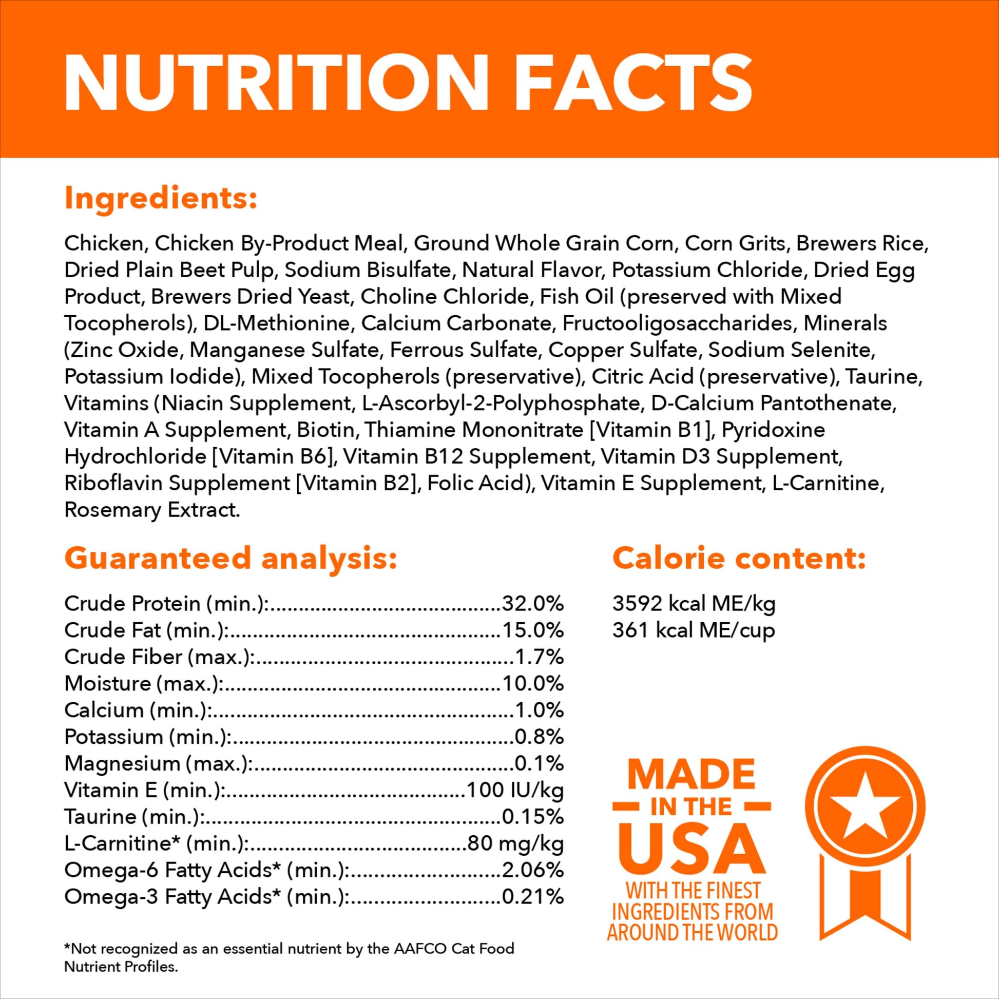 IAMS Proactive Health Adult Urinary Tract Health Dry Cat Food with Chicken, 7 lb. Bag