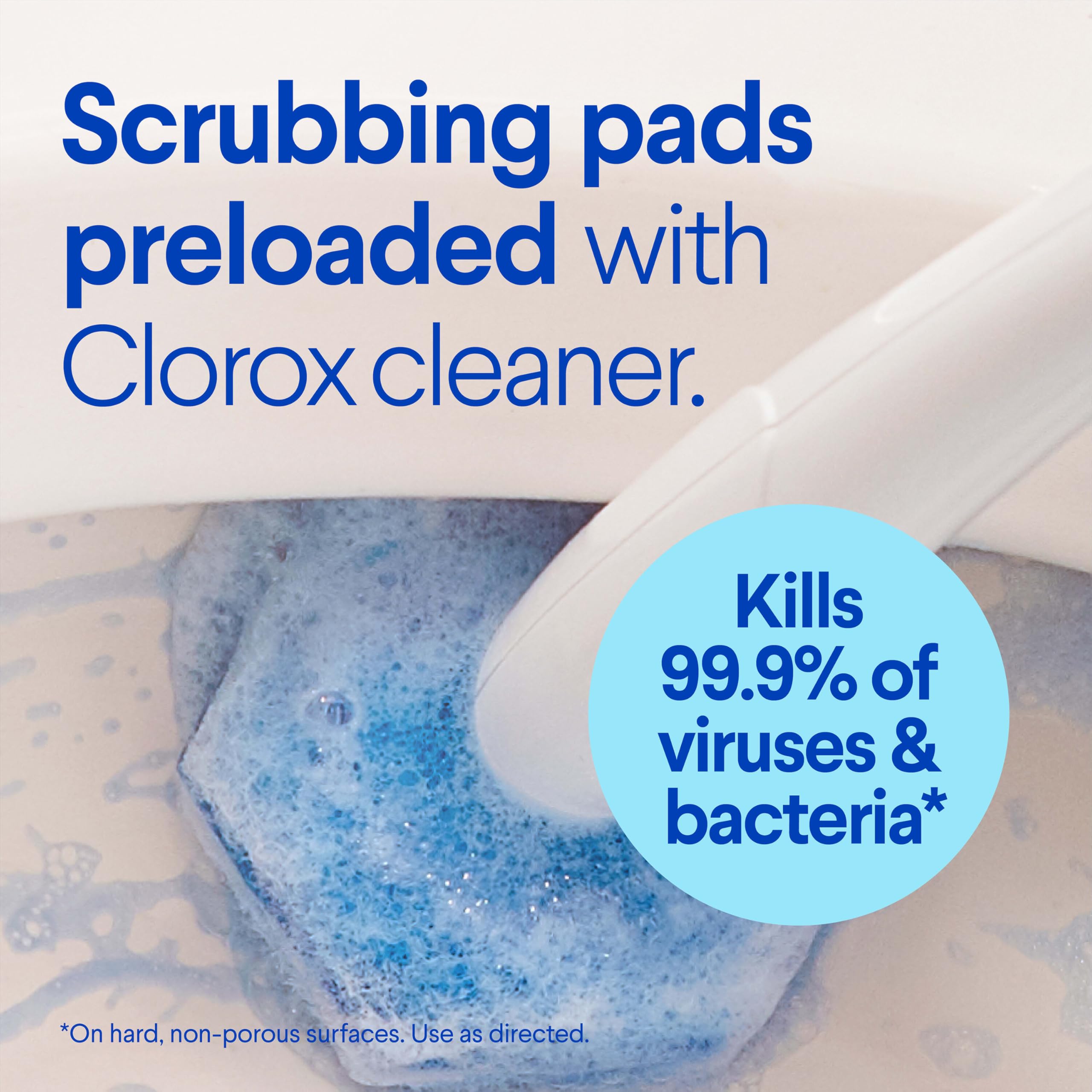 Clorox ToiletWand Disposable Toilet Cleaning Refill, 20ct Original Scent