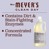 MRS. MEYER'S CLEAN DAY Liquid Laundry Detergent, Biodegradable Formula Infused with Essential Oils, Honeysuckle, 64 oz - Pack of 2 (128 Loads)