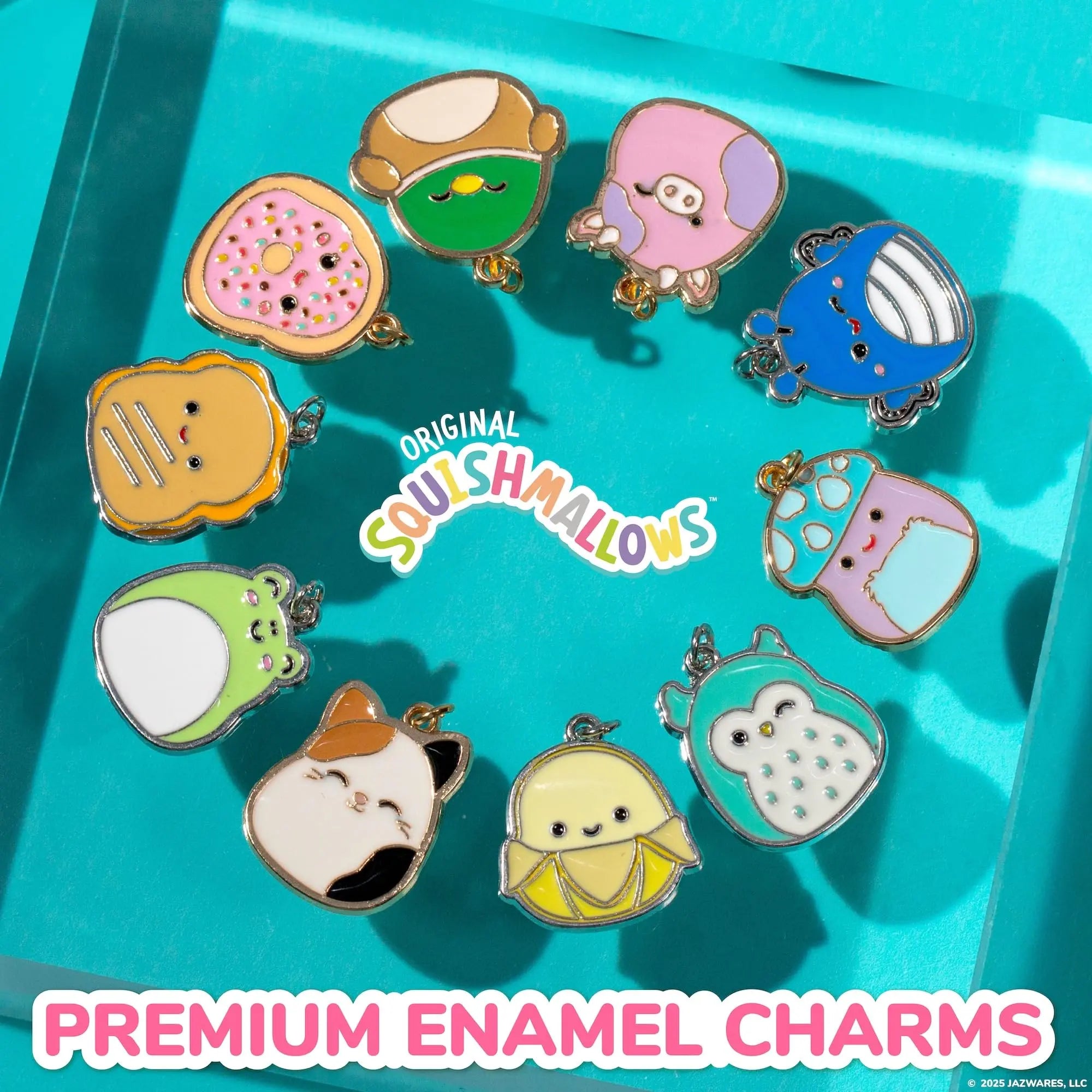 Squishmallows Original Bracelet Design Set, Cute & Friendship Bracelet Kit, Jewelry Making Kit, Charm Bracelet Making Kit, Beading & Jewelry Making, Friendship Bracelet Making Kit