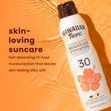 Hawaiian Tropic Weightless Hydration Clear Spray Sunscreen SPF 30, 6oz Twin Pack | Hawaiian Tropic Sunscreen SPF 30, Sunblock, Oxybenzone Free Sunscreen, Spray On Sunscreen Pack, 6oz each