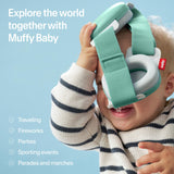 Alpine Muffy Baby - New & Improved Baby Ear Muffs Noise Protection for Babies and Toddlers - CE & ANSI Certified - Safe and Soothing Hearing Protection - Age 3-48 Months - Approved by Babies - Green