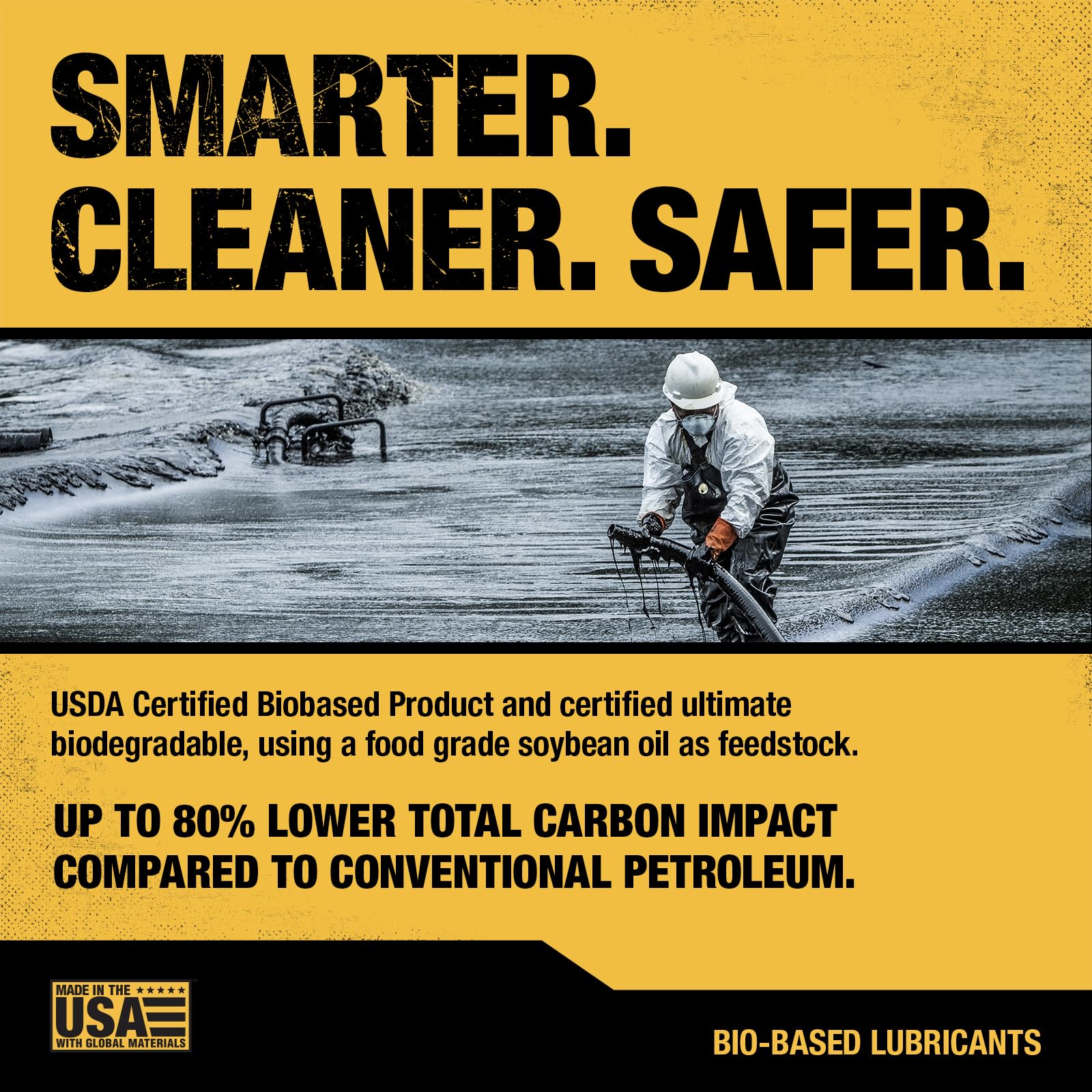 DEWALT – Biodegradable Bar & Chain Oil – Green, Eco-Friendly, Non-Toxic Professional Bar & Chainsaw Lubricant – Ultraclean All-Season Oil for Gas, Electric Saw, and Pole Saw, 16 oz