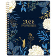 2025 Appointment Book - Weekly Appointment Book 2025, Jan 2025 - Dec 2025, 2025 Planner, 8" x 10", Daily/Hourly Planner 2025 wtih Tabs, Half Hour (30 Mins) Interval, Lay-Flat