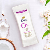 Dove Aluminum Free Deodorant for Women 24-Hour Odor Protection, Coconut and Pink Jasmine, 7.8 Oz, 3 Count