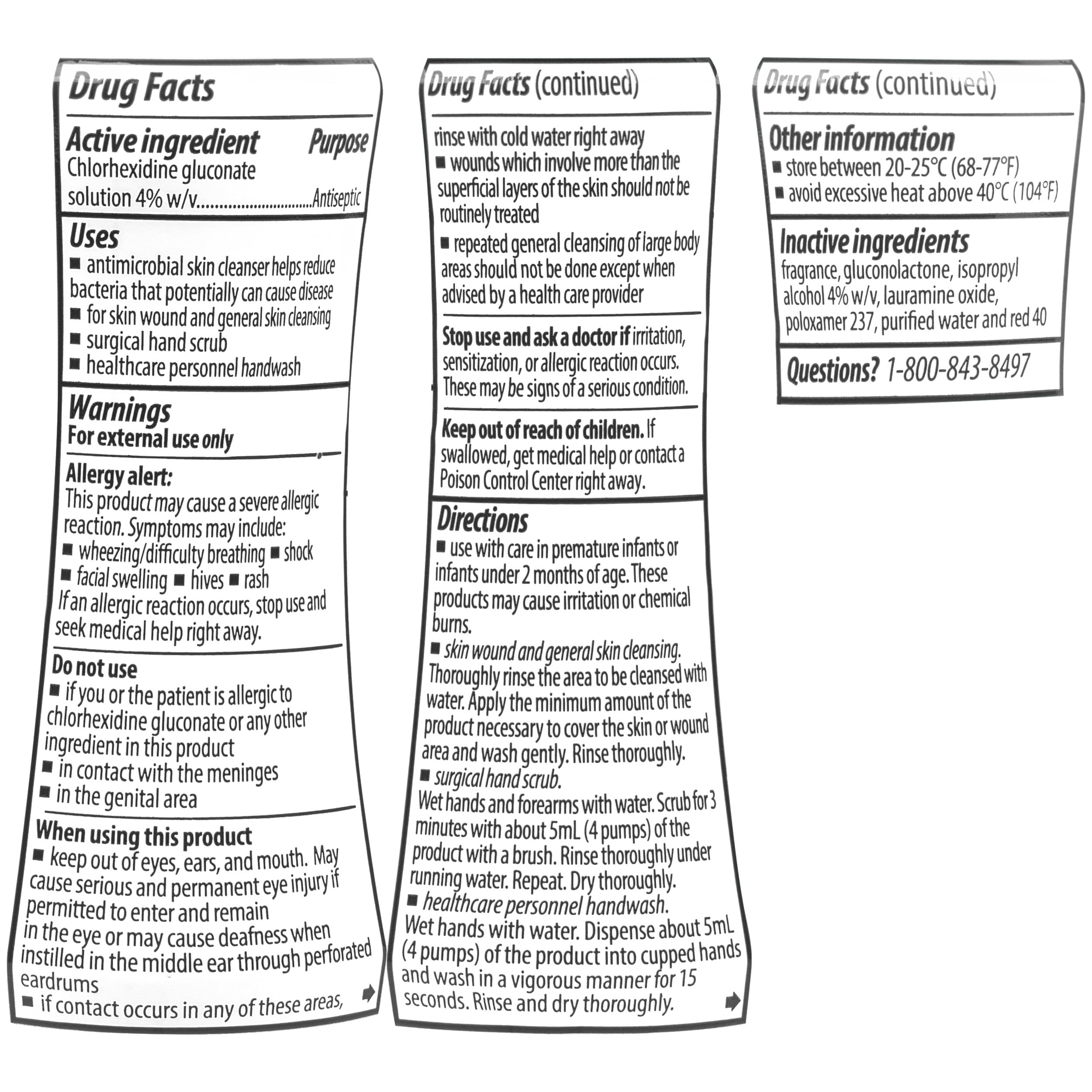Hibiclens – Antimicrobial and Antiseptic Soap and Skin Cleanser – 8 oz with Foaming Pump – for Home and Hospital – 4% CHG