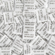 Sukh 100PCS 2Gram Silica Packets - Decassant Packs Anti Humidity Packs Silicone Packets Dry Packets for Electronic Products, Jewelry, Cameras, Clothes, Books, Iron Tools, Precision Instruments