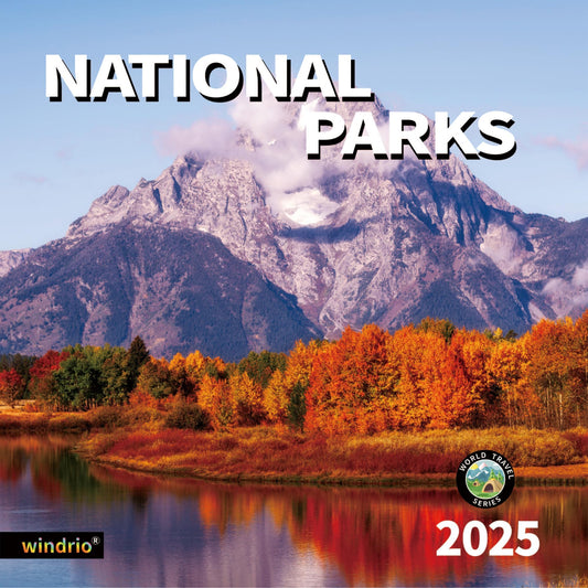 2025 Wall Calendar,Calendar 2025, November 2024 - December 2025, Wall Calendar National Parks, 12" x 24" Opened,Full Page Months Thick & Sturdy Paper for Calendar Organizing & Planning