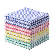 Oeleky Dish Cloths for Kitchen Washing Dishes, Super Absorbent Dish Rags, Cotton Kitchen Dish Towels Pack of 8, 12x12 Inches