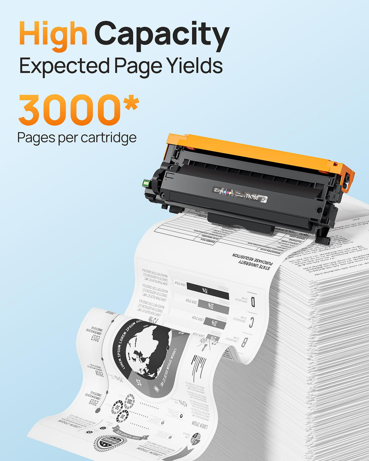 E-Z Ink Kompatible TN760 Tonerkartuschen Ersatz für Brother TN-760 TN730 TN-730 zur Verwendung mit HL-L2350DW HL-L2395DW HL-L2390DW HL-L2370DW MFC-L2750DW MFC-L2710DW DCP-L2550DW (Schwarz, 4er-Pack)
