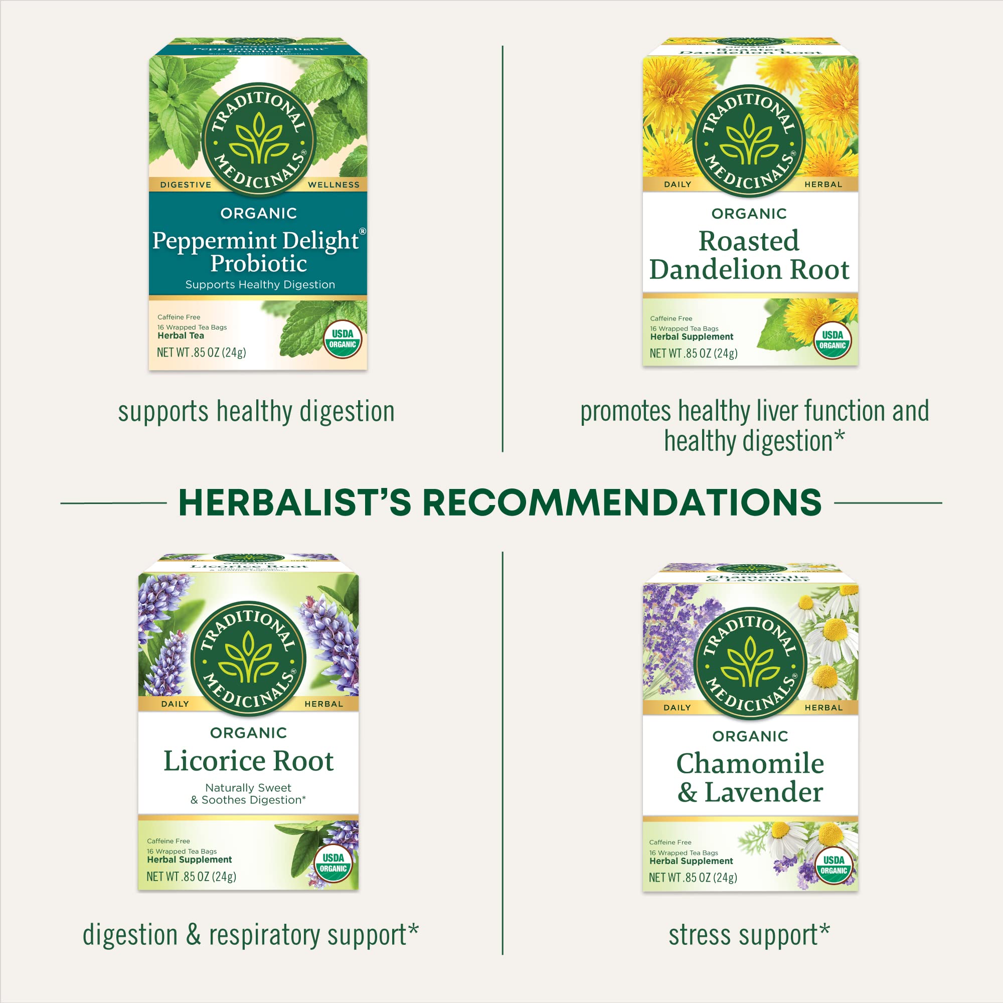 Traditional Medicinals Smooth Move, Helps Relieve Constipation Overnight, 16 Teabags