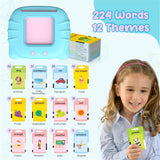 QuTZ Toddler Toys for 2 3 4 5 Year Old Boys and Girls, Autism Sensory Toys for Autistic Children, Learning Montessori Toys, Speech Therapy Toys, 224 Sight Words Talking Flash Cards