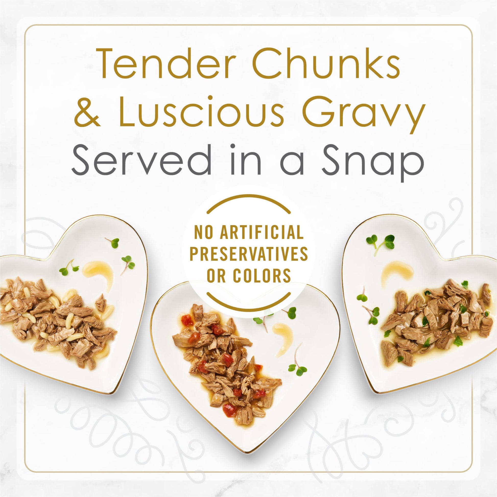 Purina Fancy Feast Gourmet Wet Cat Food Variety Pack, Petites Gravy Collection, break-apart tubs, 48 servings - (Pack of 24) 2.8 oz. Tubs