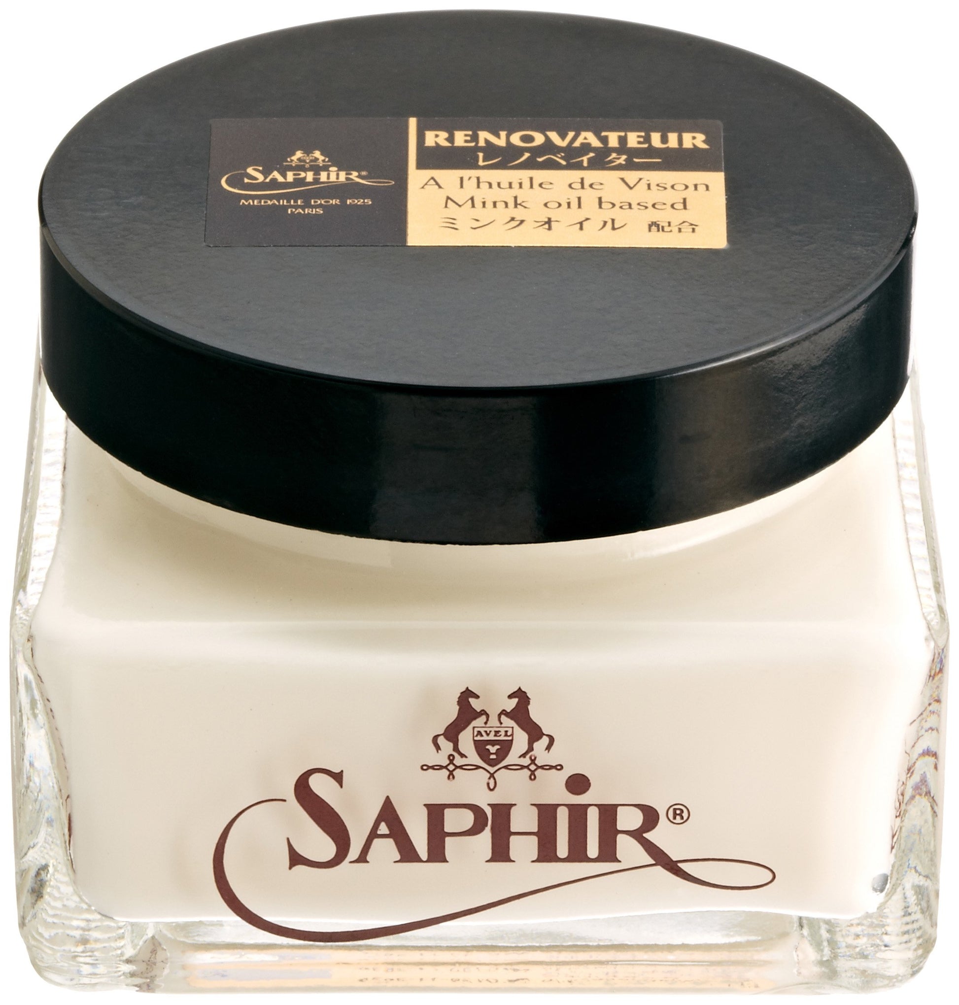 Saphir Medaille d'Or Renovator Ã¢ÂÂ All-Purpose Leather Shoe Cleaner & Conditioner - With Mink Oil