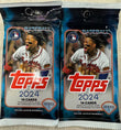 2024 Topps Series 1 Baseball Monster Packs from The Monster Box - 2 Monster Packs, Blue