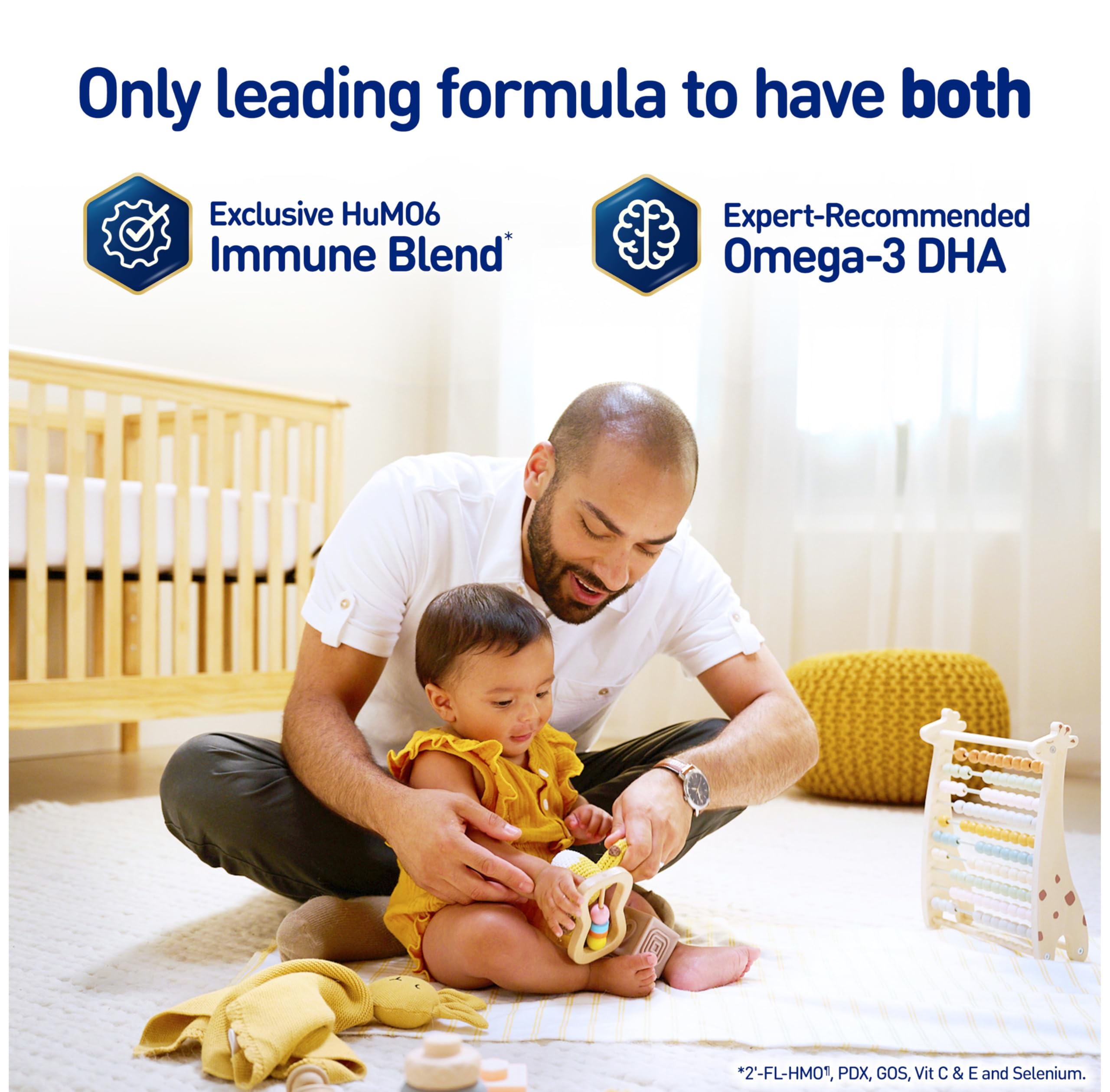 Enfamil NeuroPro Baby Formula, MFGM* 5-Year Benefit, Expert-Recommended Brain-Building Omega-3 DHA, Exclusive Immune Supporting HuMO6 Blend, Ready-to-Feed Infant Formula, Liquid, 8 Fl Oz, 24 Bottles