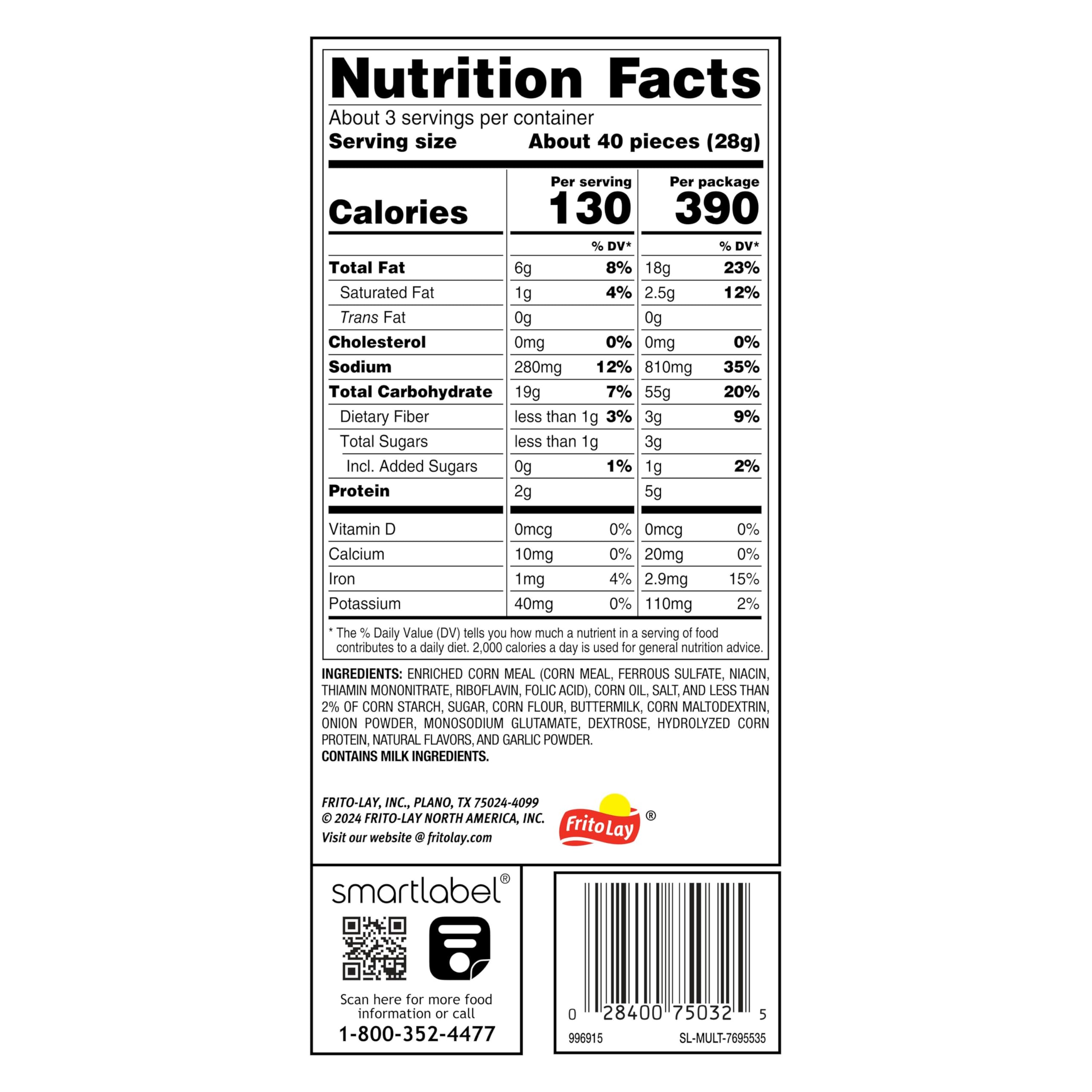 Minis, Funyuns Original, 2.875 oz Canister