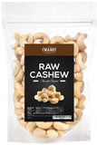 Raw Whole Unsalted Cashews 48oz (3 lb) 100% Natural | No Chemicals | Batch Tested Gluten & Peanut Free | Non-GMO | Keto and Paleo Diet Friendly