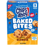 CHIPS AHOY! Baked Bites, Blondie, 5-1.5 oz Snack Packs (5 Bites per Pack)