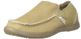 Crocs Men's Santa Cruz Loafers, Comfortable Men's Loafers, Slip On Shoes, Khaki/Khaki, 12 Men