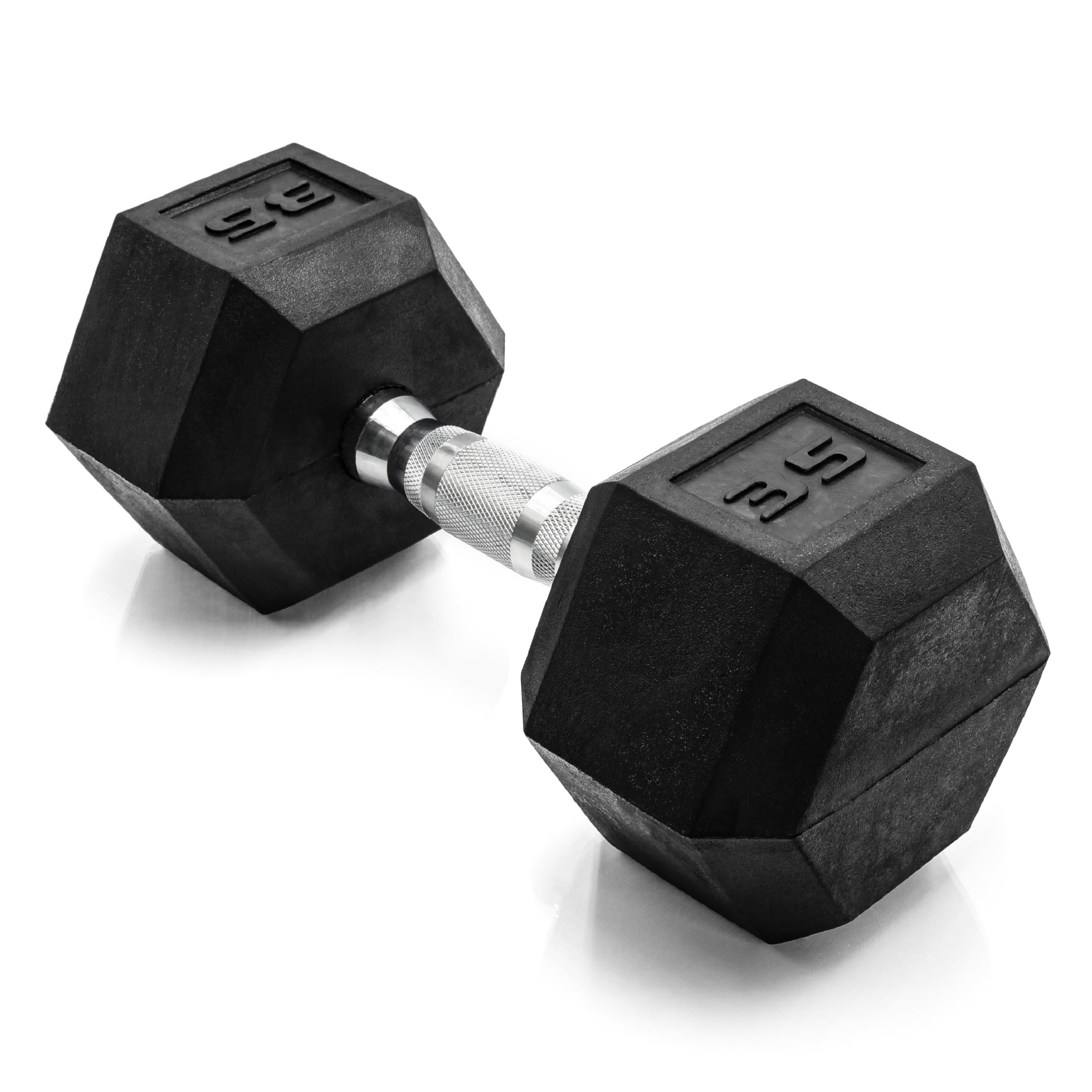 CAP Barbell 40 LB Coated Hex Dumbbell Weight, New Edition
