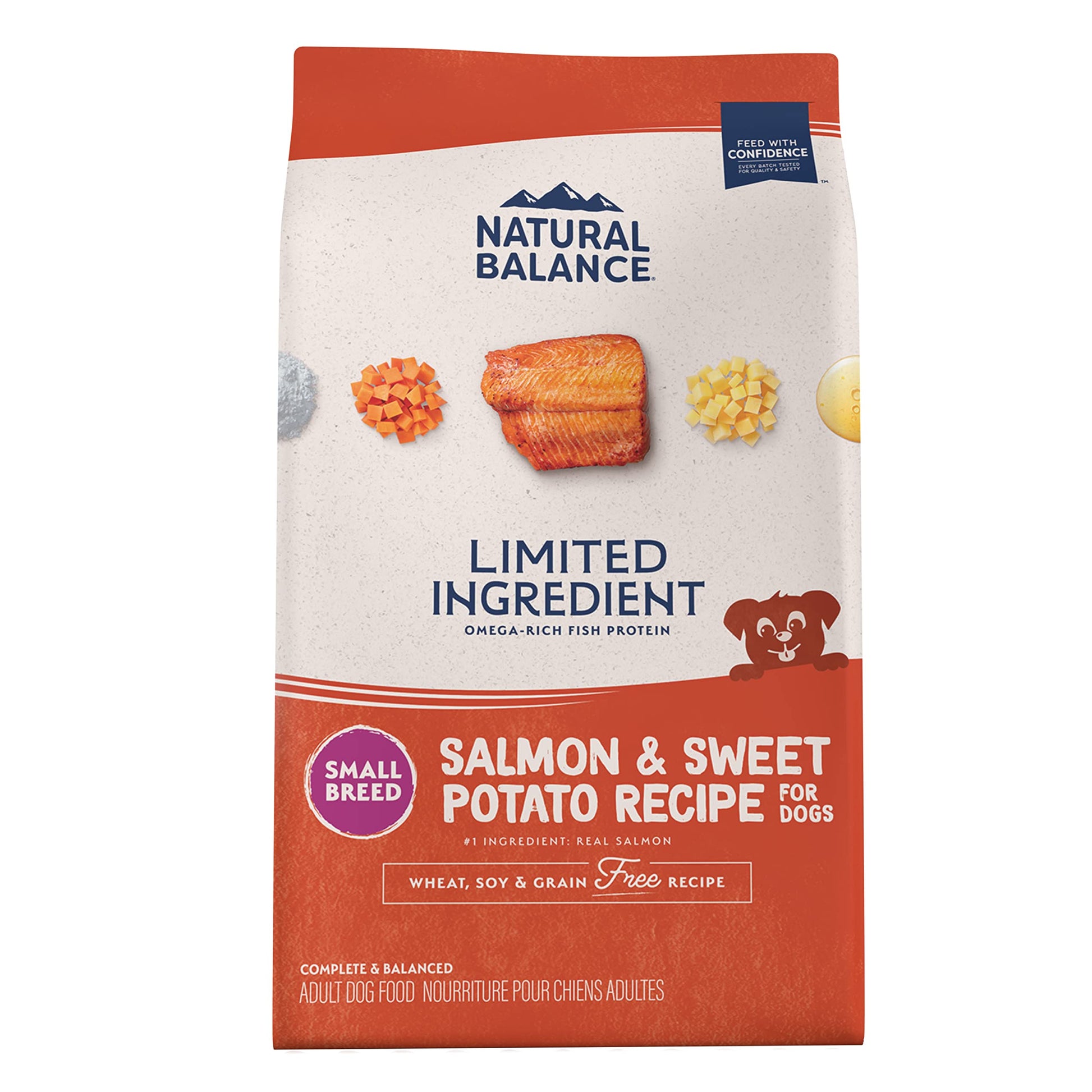 Natural Balance Limited Ingredient Small Breed Adult Grain-Free Dry Dog Food, Chicken & Sweet Potato Recipe, 4 Pound (Pack of 1)