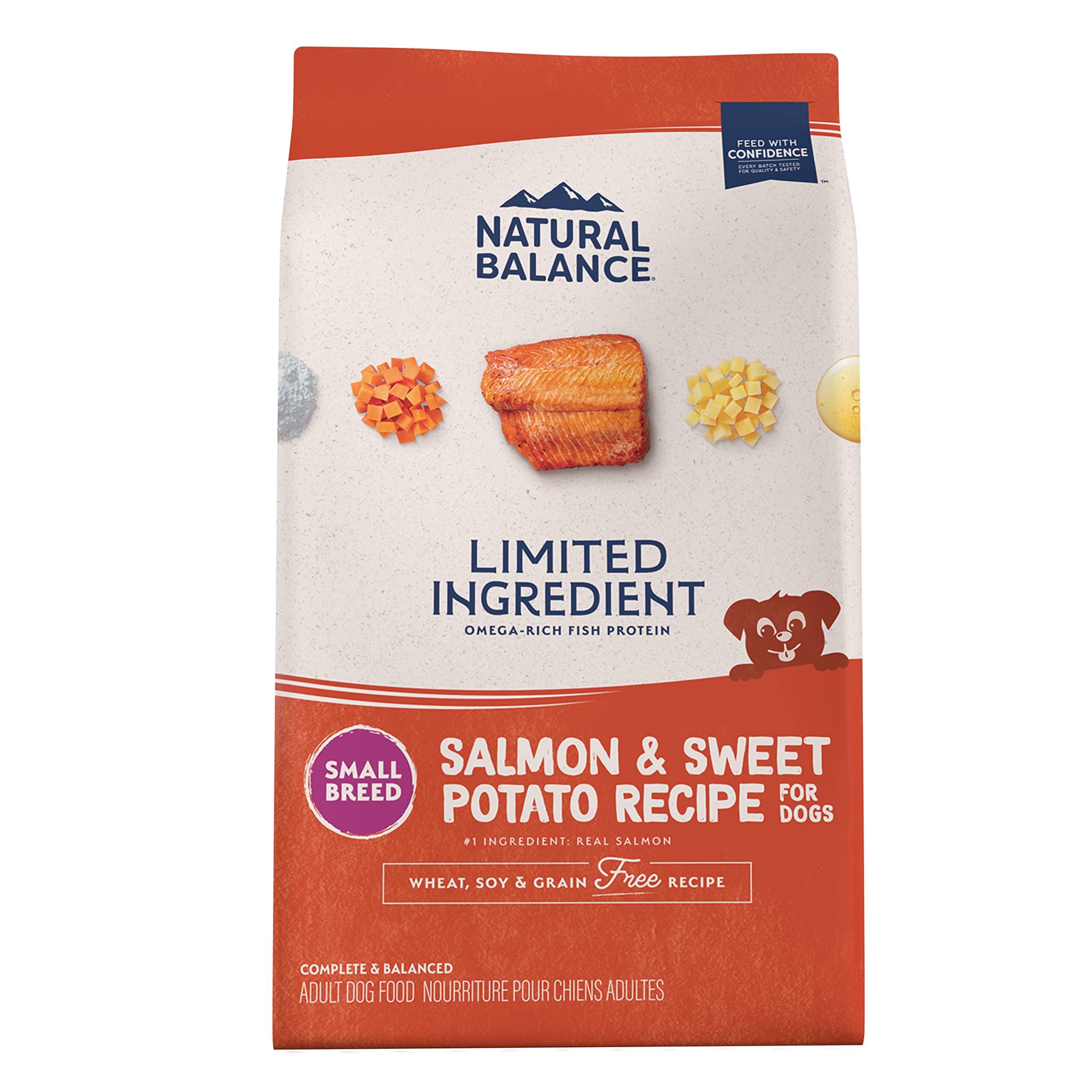 Natural Balance Limited Ingredient Small Breed Adult Grain-Free Dry Dog Food, Chicken & Sweet Potato Recipe, 4 Pound (Pack of 1)