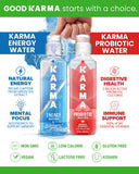 Karma Probiotic Water - 12 Pack, Berry Cherry Drink - Immune & Gut Health Support