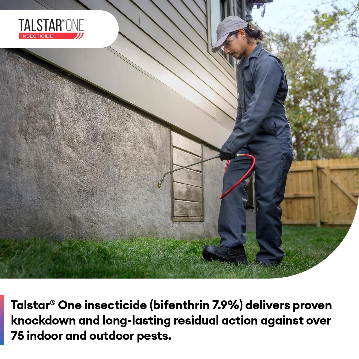 Talstar One (Bifenthrin 7.9%), Water-Based – Controls 75+ Indoor & Outdoor Pests, EPA-Approved, Yields 32–320 Gal