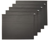 Amazon Basics Hanging Folders, Pack of 25, Letter Size, Assorted Jewel-tone Colors