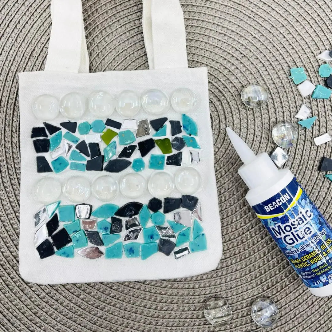 BEACON Mosaic Glue - Non-Toxic & Water Resistant, Ideal for All Tiles & Surfaces, 2-Ounce