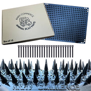 10 Pk: Scat Mats, Cat Deterrent, Keep Dogs Off Furniture, Cat Scat Mats, Dog Scat Mats, Keep Cats Off Counter Tops, Scat Mat, Animal Deterrent Mats,Keep Dogs Off Couch, Dog Deterrent Mat