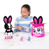 Pets Alive Magic Bunnies (Pearl) by ZURU Electronic Plush Unboxing Surprise Interactive Magic Toy