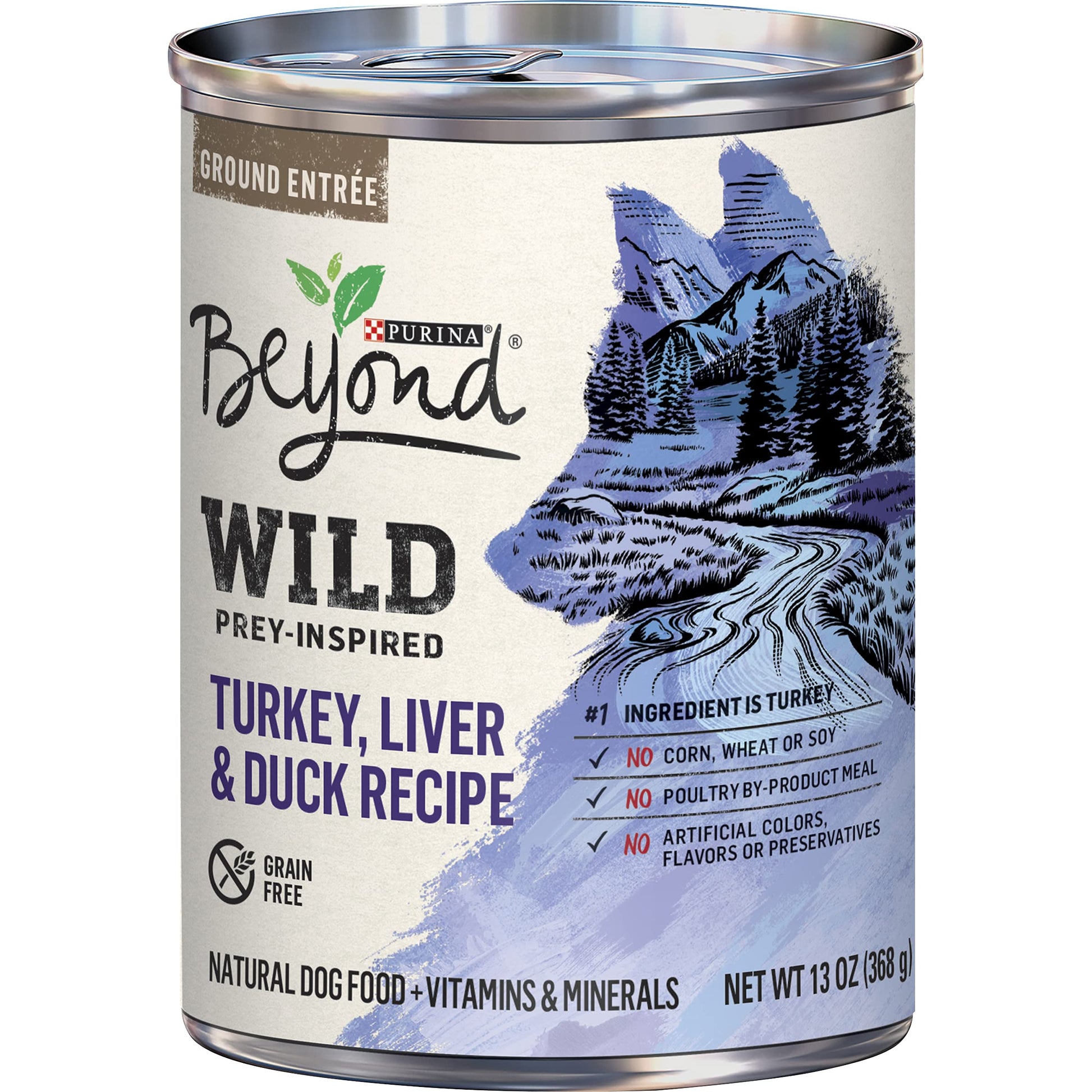 Purina Beyond Grain Free Gravy Wet Dog Food, Grain Free Turkey & Green Bean Recipe in Gravy - (12) 12.5 oz. Cans