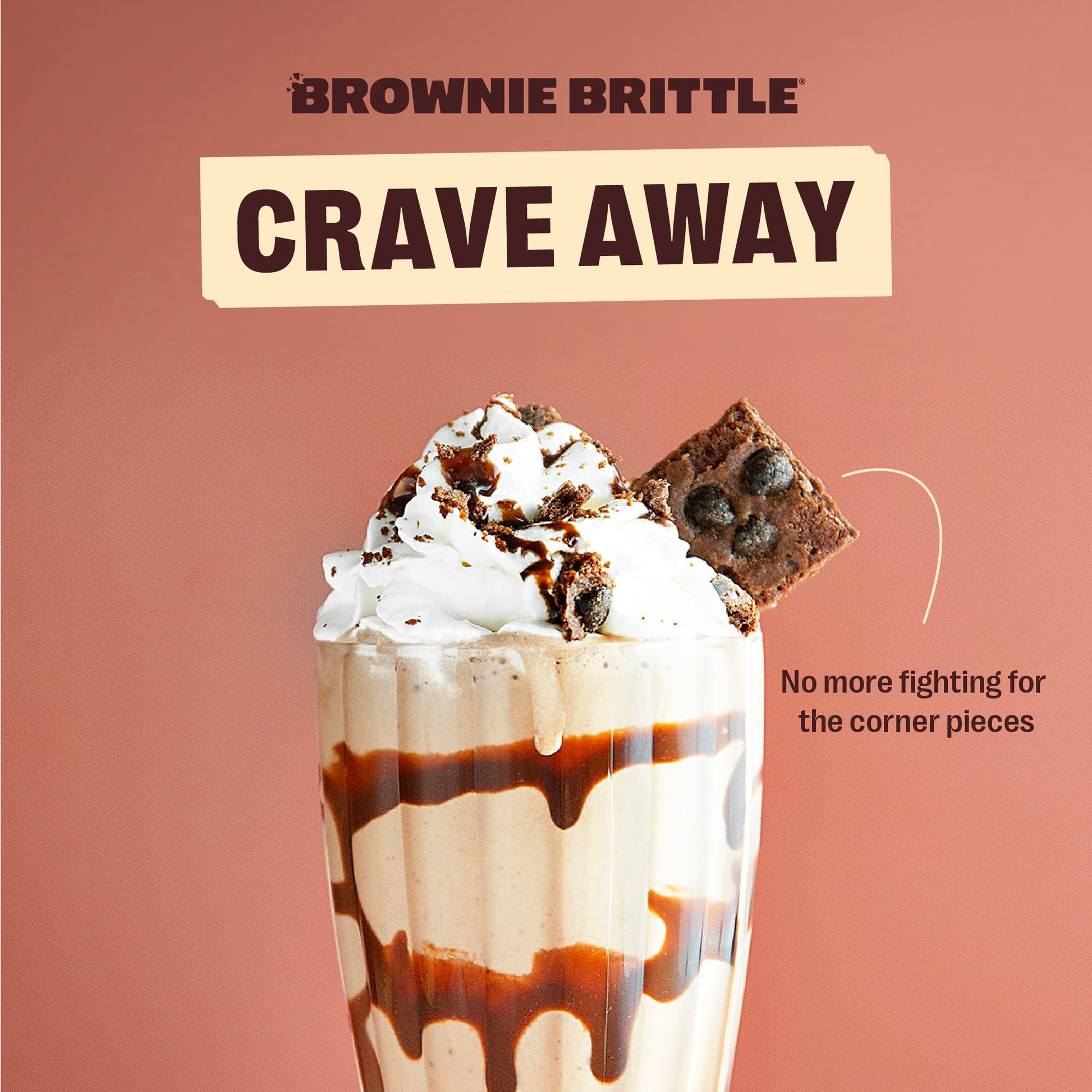 Brownie Brittle – Original Chocolate Chip Thin and Crispy Sweet Snacks (Pack of 20, 1 oz), Rich Gourmet Brownie Bites Dessert
