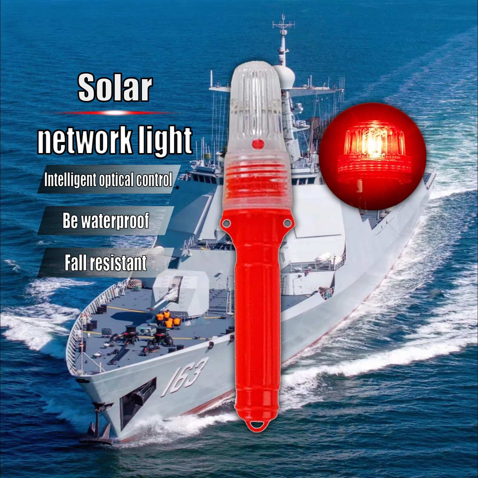 Boat Flares (3-Pack) - US Coast Guard Approved Marine Emergency Flares, Waterproof & Visible up to 10 Miles, Day/Night Use for Boating, Fishing Nets, Life Rafts & Buoys - Red Aerial & Handheld Signals