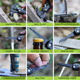 Stocking Stuffers for Men on Christmas - Gifts for Men, Mens Stocking Stuffers 2024 - Christmas Fathers Day Birthday Gifts for Men, Dad, Husband - Multitool Hammer for Camping, Hiking, Survival