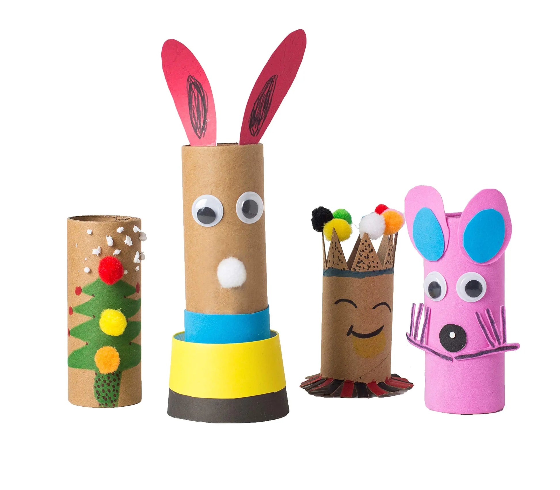 30 Pack Craft Rolls - Thick Cardboard Tubes for Crafts - Round Tubes - Cardboard Tubes For Crafts - Craft Tubes - Craft Round Tubes - Paper Tube for Crafts - 1.57 x 3.9 inches - Brown